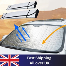 Front Car Windscreen Sun Shield Shades Protect Window UV Block Screen Heat Wind 