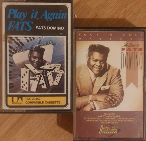 2 x FATS DOMINO Cassette Albums ☆Job Lot/Bundle - All Pictured!☆