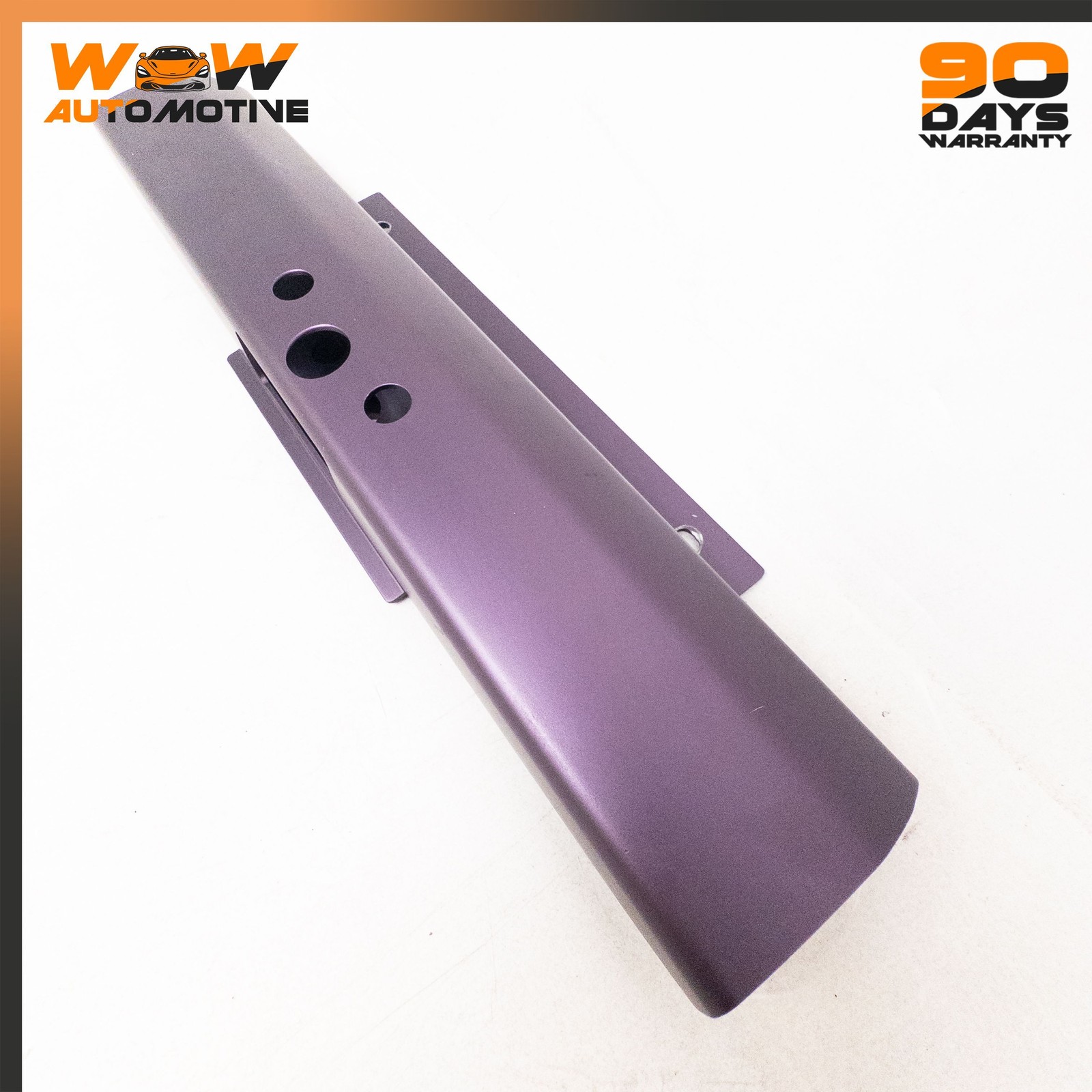 06-16 ASTON MARTIN V8 S VANTAGE REAR TRUNK TAILGATE SILL SCUFF PLATE FINISHER OE