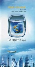 PIA Pakistan International Airlines timetable 2005/03/28