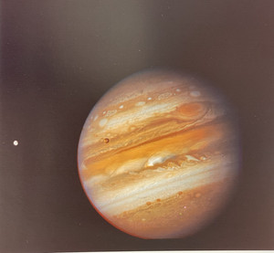 VINTAGE SPACE NASA PHOTO JUPITER VOYAGER JPL KODAK PAPER