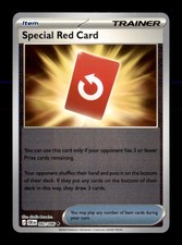 Special Red Card 082/086 Uncommon Chaos Rising Pokemon Reverse Holo Near Mint