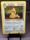 Pokemon TCG Fossil Set Dragonite Holo Rare 4/62 1999 WOTC VTG LP