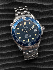 ORIGINALE 1985 OMEGA SEAMASTER PROFESSIONAL 36mm AUTOMATICO 1681502 DIVER CAL 1109