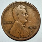 1914-S Lincoln Cent Penny