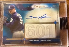 2023 Topps Luminaries Masters Of The Mound Blue Trevor Hoffman AUTO /5 #MOM-THO