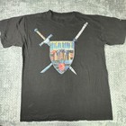 Vintage Highlander 1996 There Can Be Only One Movie Promo T Shirt No Tag 22x28