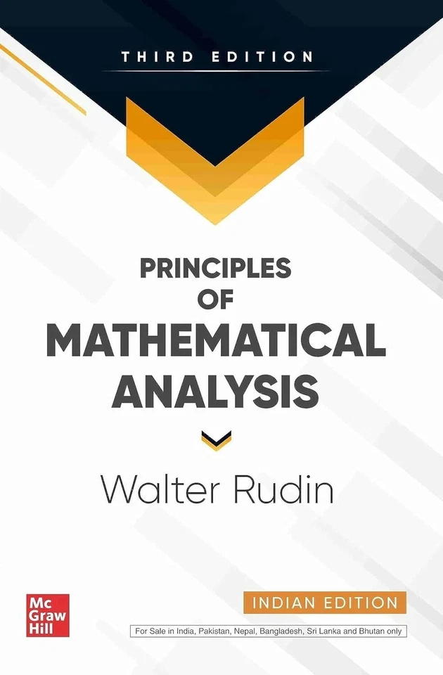 Principles of Mathematical Analysis by Walter Rudin, 3rd INT'L ED. - Softcover - Image 3 of 3