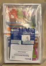 Large learning resources Cuisenaire Rods Math Manipulative Homeschool 400 pcs