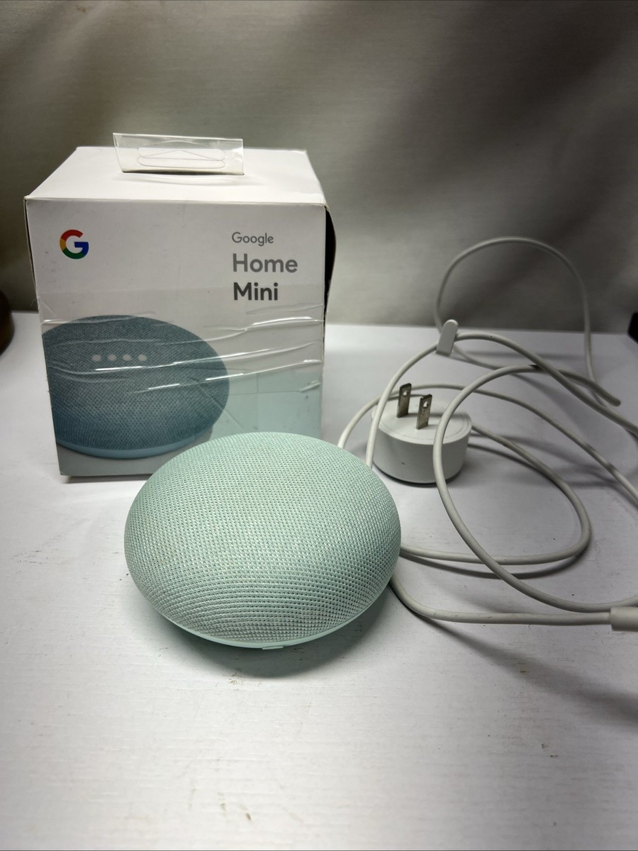 Google Nest Home Mini 1st Gen speaker (Teal) | eBay