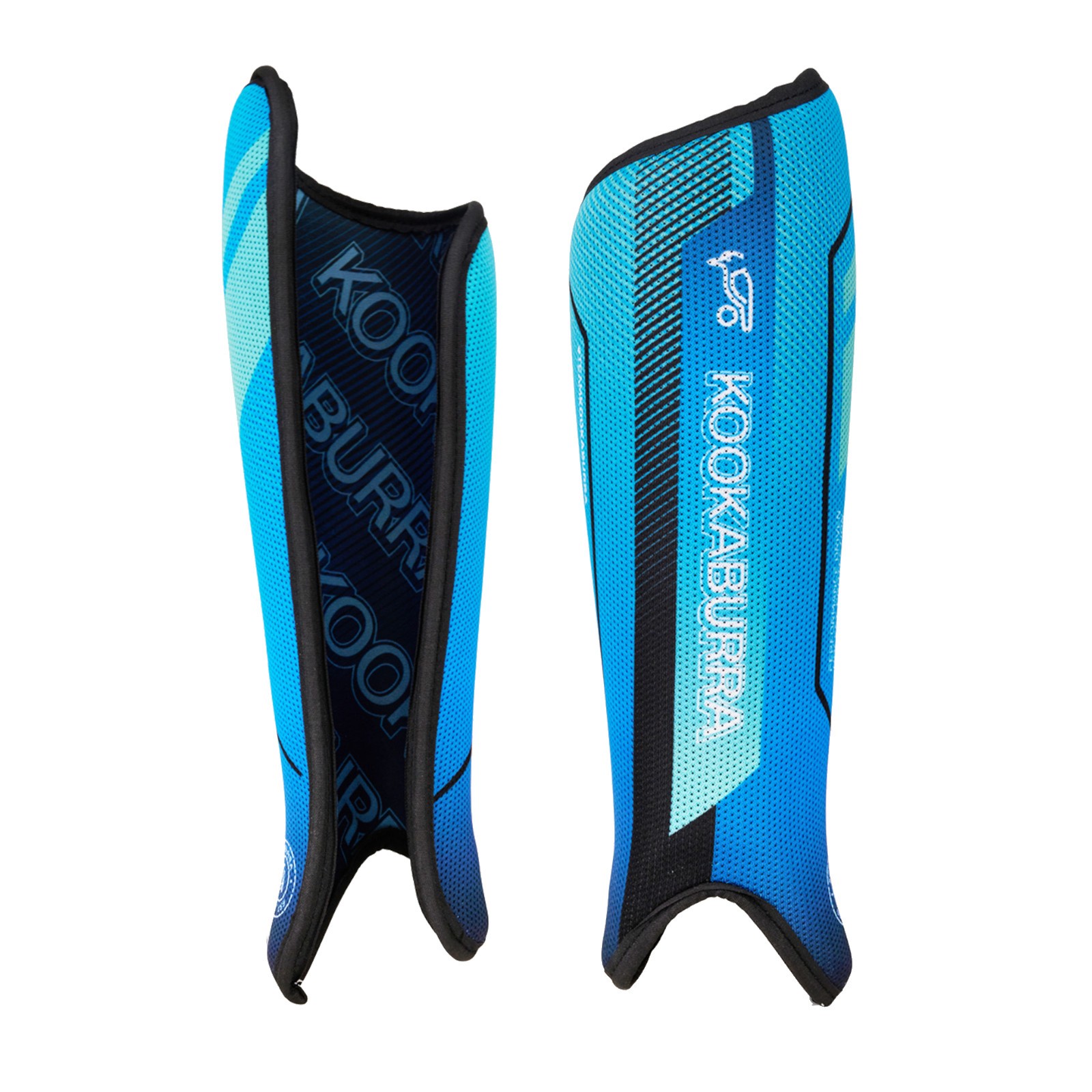 Kookaburra Convert Field Hockey Shin Guard Medium Azure/Mint - Image 3
