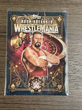 2026 Topps Bron Breakker WWE Wrestlemania World 42 Exclusive Card /399 Las Vegas