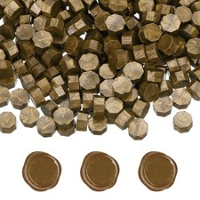Wax Seal Beads, 600 Pcs Wax Sealing Beads for Sealing Letters, Bronze