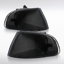 Fit 1992-1995 Honda Civic Dx Ex Coupe Hatchback Corner Lights Signal Lamps Black Fit 1992-1995 Honda Civic Dx Ex Coupe Hatchback Corner Lights Signal Lamps Black