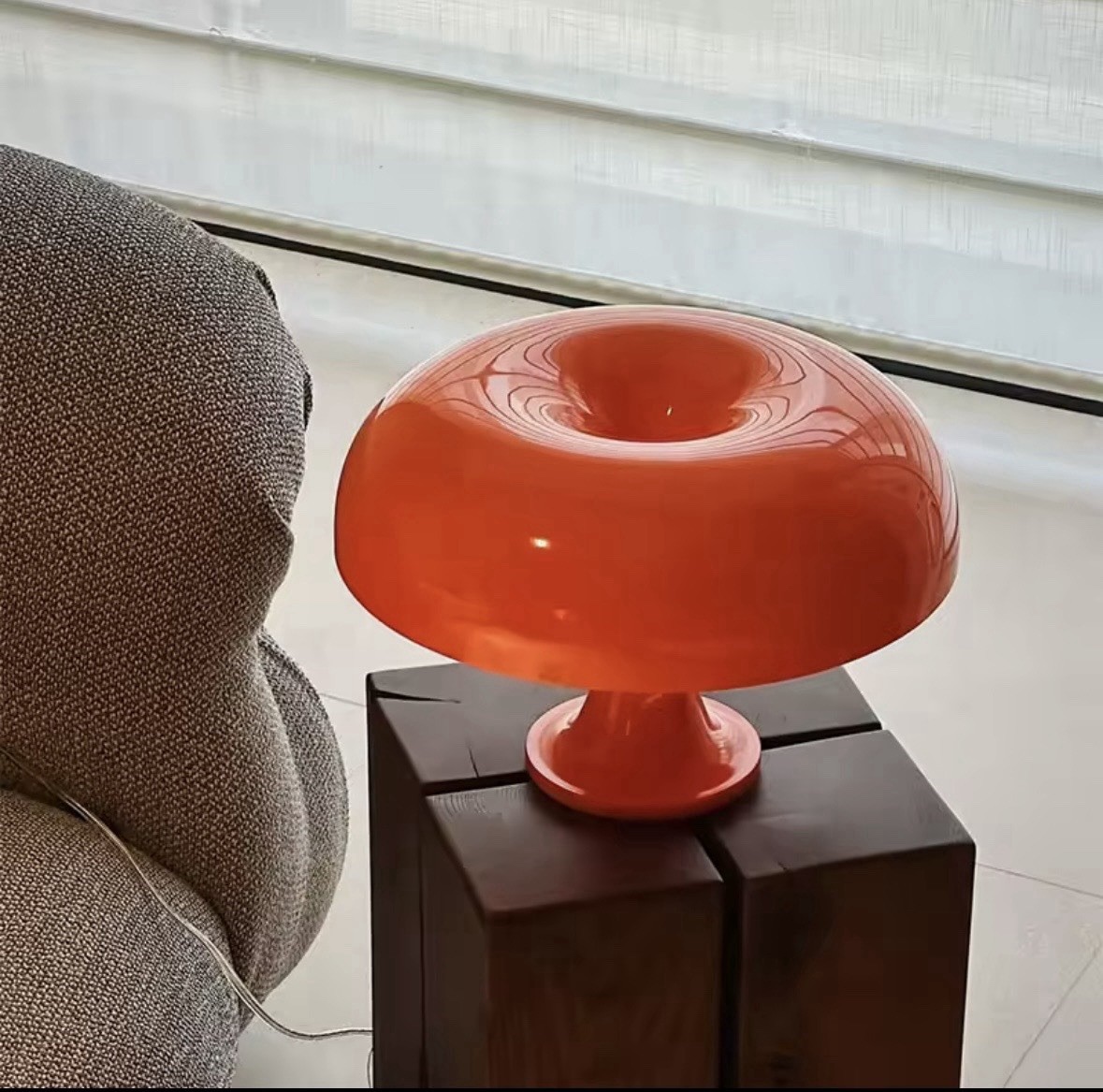 Lampe champignon LED tactile à intensité variable sans fil rechargeable