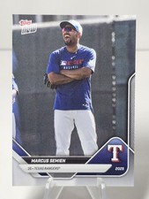 2025 Topps Now Marcus Semien #OD-145 Road To Opening Day Texas Rangers