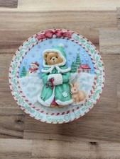 CHERISHED TEDDIES PLATE - The Season Of Joy - Dated 1995 - 141550 - 1995