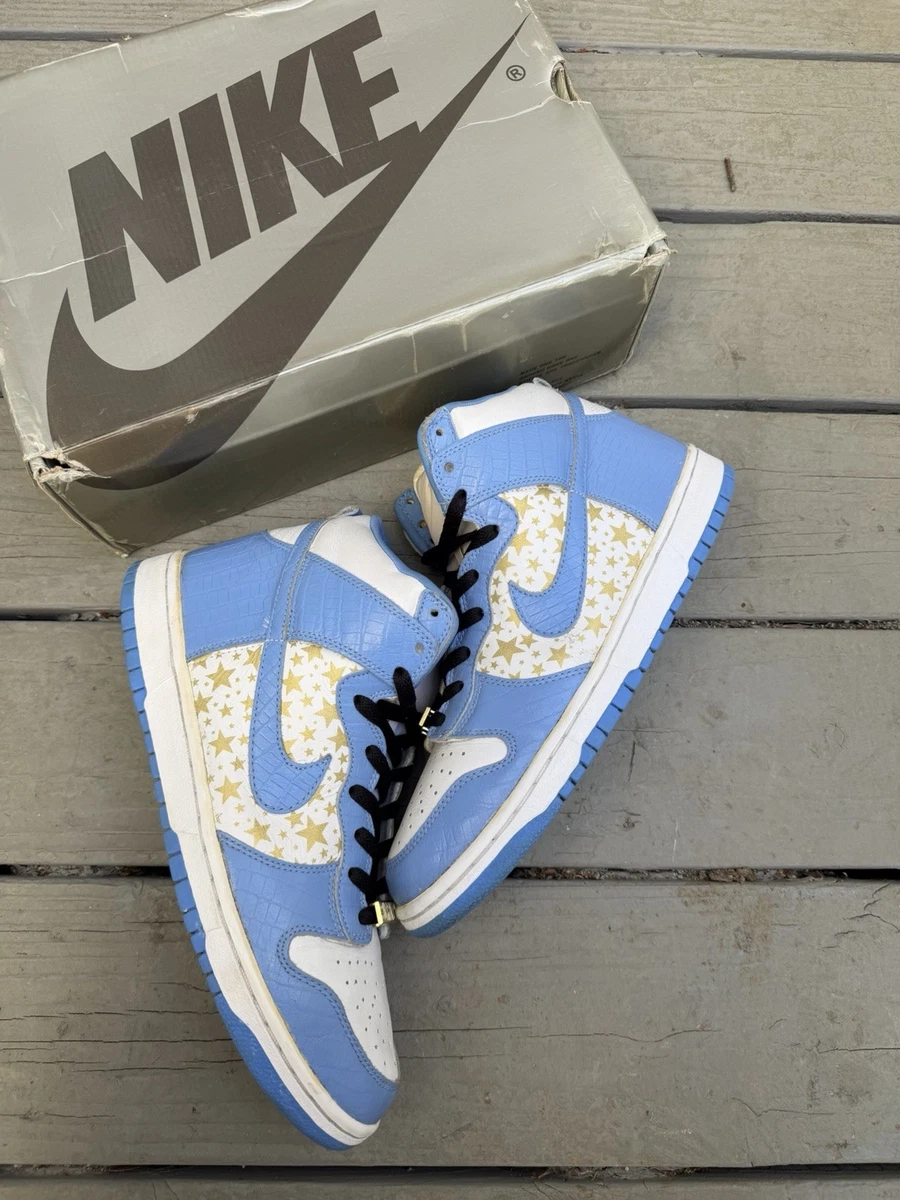 Nike Supreme x Dunk Pro SB High Blue for Sale | Authenticity