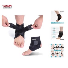 Ankle Support Brace, Breathable Neoprene Sleeve, Adjustable Wrap 1 Pack