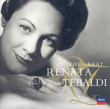 The Great Renata Tebaldi - Renata Tebaldi CD OLLG The Cheap Fast Free Post