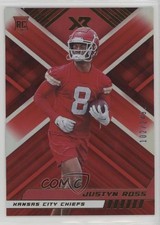 2022 Panini XR Rookies Red 102/249 Justyn Ross #152 1lw4