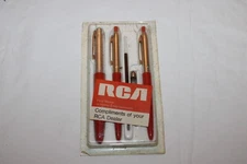 NOS Vintage RCA Advertising Pen & Pencil Set by Wearever