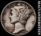 1940 Mercury Dime- Silver Scarce Better Date No Reserve #i3497