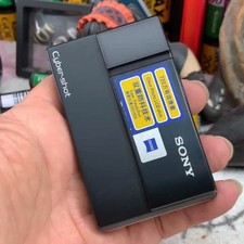 Sony Cyber-Shot DSC-T10 7.2MP 3x Optical Zoom OIS Digital Camera Black Tested