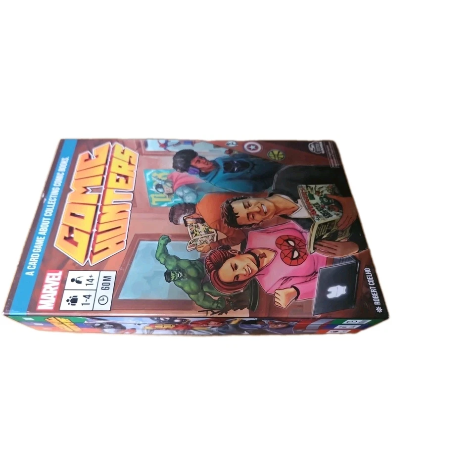 Marvel Comic Hunters Strategy Card Game Superhero Collecting Board Game ENGLISH - Image 4 of 4