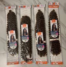 Water Wave 22 inch hair, braid, color 27 4 pack 