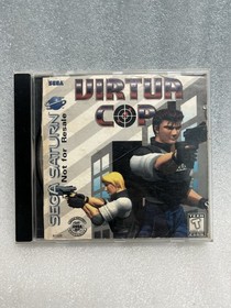 Sega Saturn Virtua Cop Not For Resale Authentic Tested