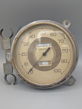 1937-38 Ford Flathead Speedometer-100mph-waltham