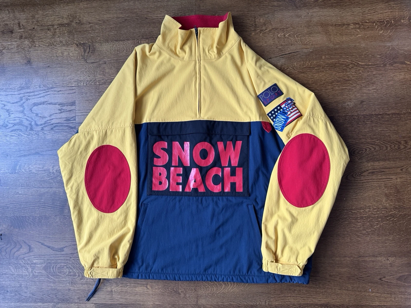 Polo Ralph Lauren Limited Edition Snow Beach Pull Over Jacket - Size XL - RARE