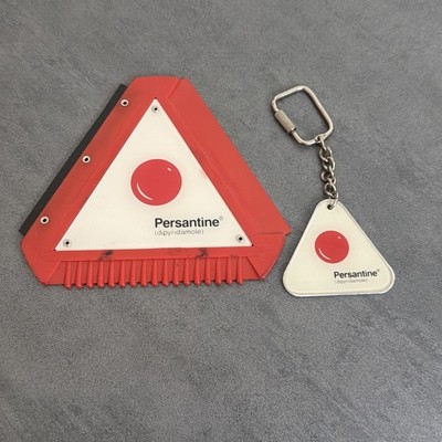 Persantine Dipyridamole Pharmaceutical Promo Advertising Keychain Ice Scraper