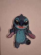 STITCH Embroidered Heat Transfer Patch Iron-On/Sew-On Cartoon - New