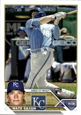 2023 Topps Nate Eaton #557 Kansas City Royals 34G