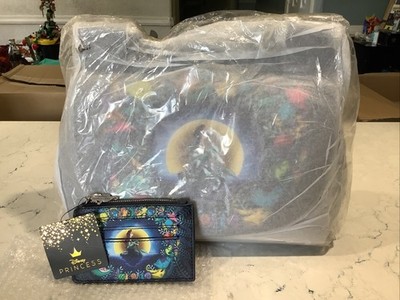 Loungefly Disney The Little Mermaid Under the Sea Crossbody Bag & Wallet