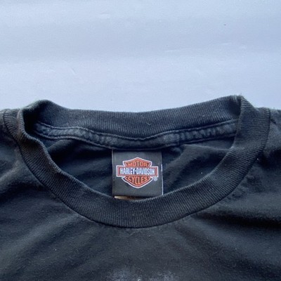 Harley-Davidson Cozumel Mexico Skull Graphic Black T-Shirt Motorcycle Tee