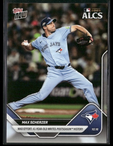 2025 Topps Now 880 Max Scherzer
