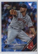 2016 Topps Box Set Chrome Sapphire Edition /250 Brian Johnson #191 0j53