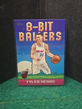 2025-26 Topps Basketball Tyler Herro #8B-2 8-Bit Ballers Miami Heat
