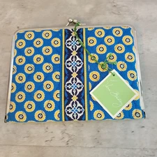 Vera Bradley Photo Album Clutch Quilted Fabric Snap Frame Gift Book Holder Organ
