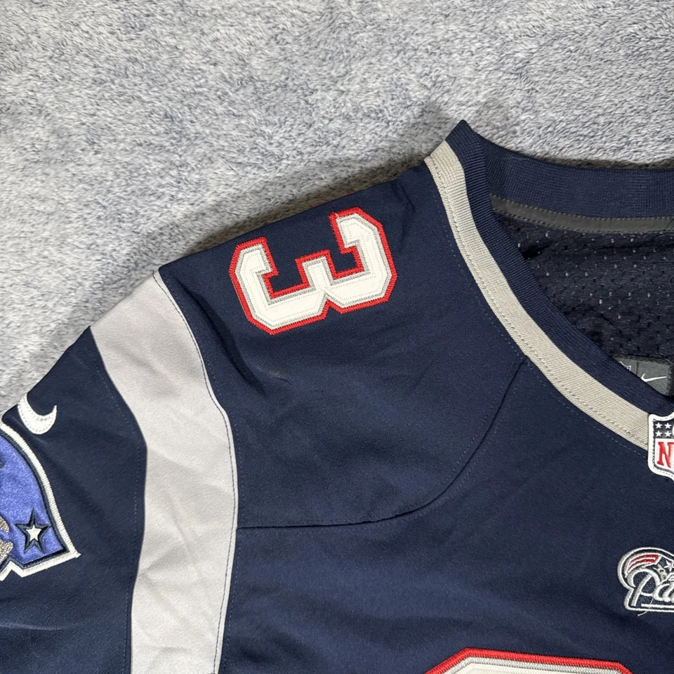 Camiseta de fútbol americano Nike de los jugadores de la NFL WES WELKER #83 New England Patriots talla 52 nueva con etiquetas Foto 4 de 4