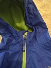 THE NORTH FACE HyVent Boys Large 14-16 Blue/green Packable Hood Wind Rain Jacket — photo 5