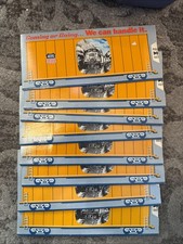 VINTAGE UNION PACIFIC CHANGING PICTURE SLIDER ADVERTISING Lot Of 8