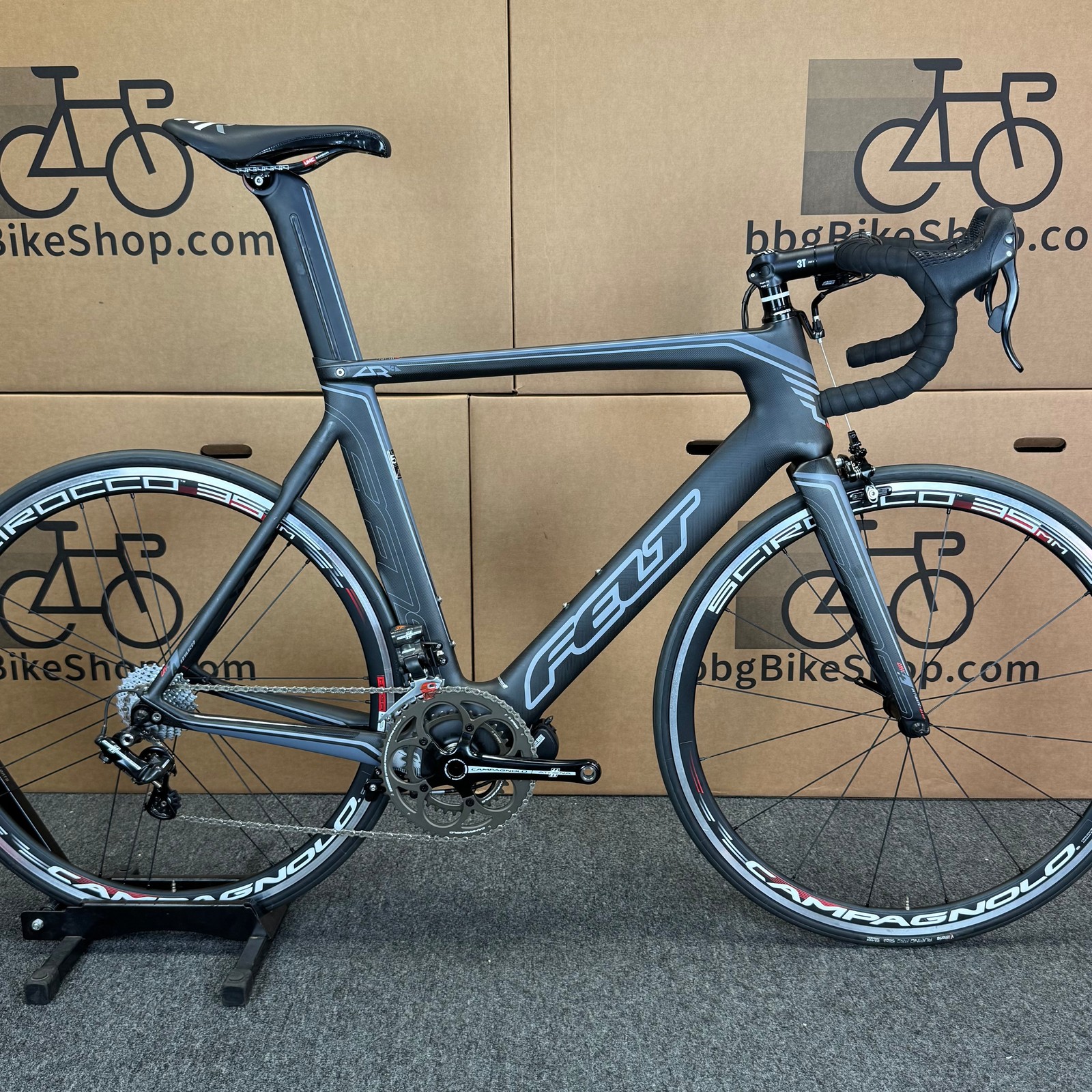 Used Felt AR3 EPS, Campagnolo Athena EPS, Carbon Aero Road Bike-2015, 58cm