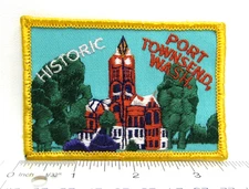 Vintage Historic Port Townsend Washington Patch Jefferson County Court House
