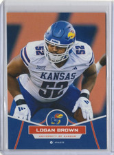 LOGAN BROWN NCAA Kansas 2024 ONIT RC #B-76 Card A