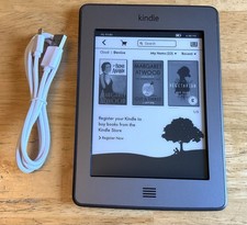 Amazon Kindle Touch 4th Gen, NEW battery, gre...