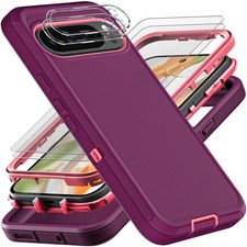 for Google Pixel 10 Pro Case, Military Grade 3 in 1 Heavy Duty Shockproof/Dro...